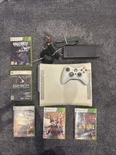 Microsoft Xbox 360 White HDMI With 5 Games, 1 Controller and all Leads