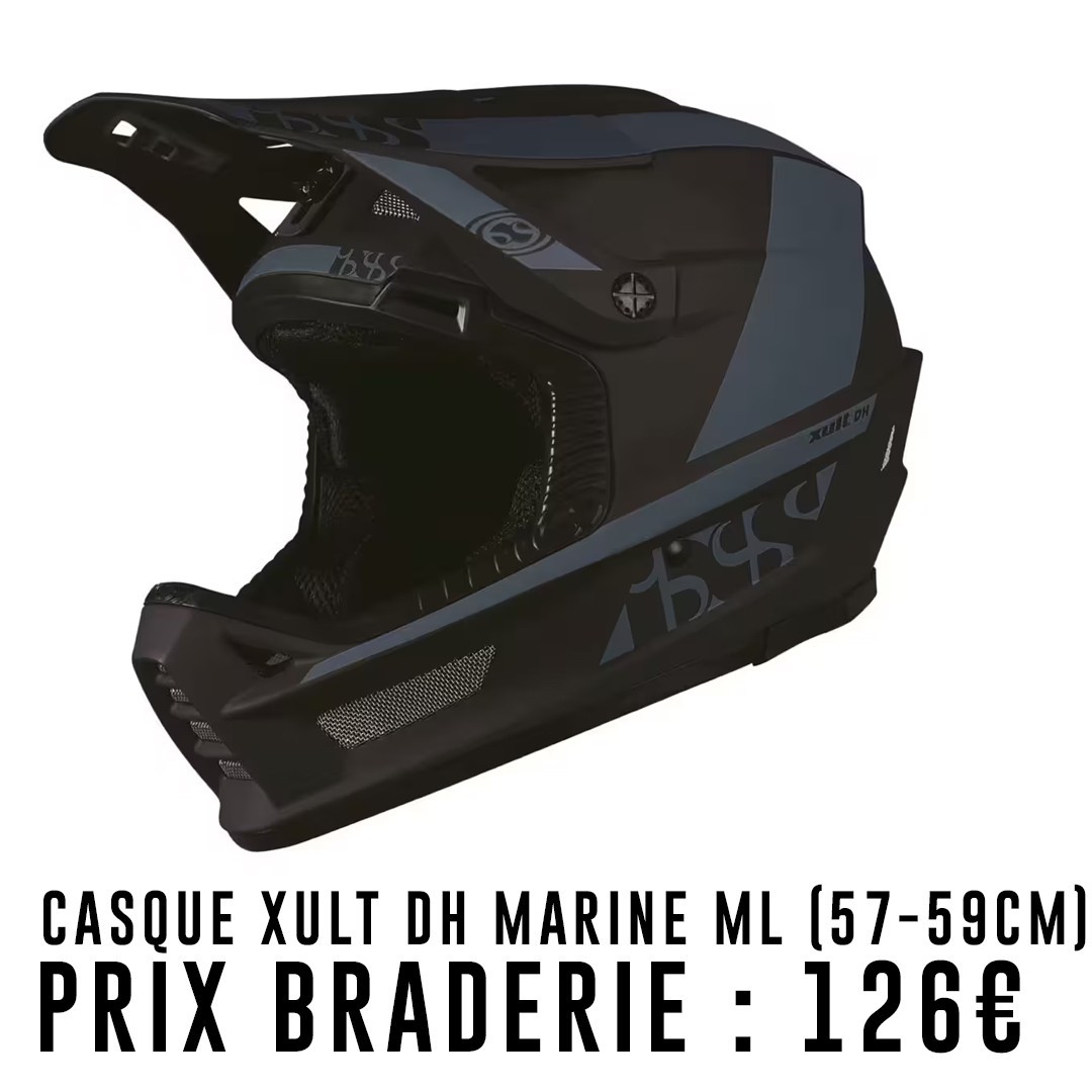 Casque VTT IXS Xult ML 57-59cm pour BMX DH et Freeride