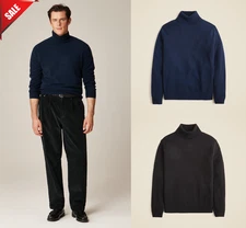 [BIG SALE] Men's J.Crew Cashmere turtleneck sweater - 100% AUTHENTIC - New