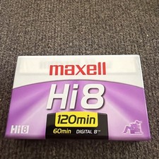 Maxell P6-120 XRM Hi 8 120 min Video Cassette 281211 