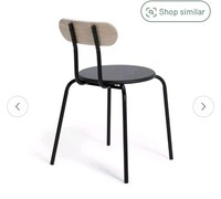 Habitat Zayn Birch Dining  2 Birch Chairs