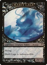 Marit Lage Token -Foil NM MTG Promos: Launch Party and Release Event Free P&P