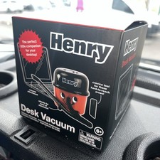 Paladone PP2500HH Henry Hoover Desk Vacuum-novelty Desktop Cleaner
