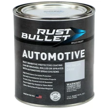 Rust Bullet Automotive - Metallic Gray - Quart - Rust Inhibitor & Protective Coa