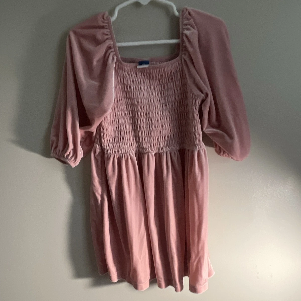 old navy light pink dress Matte Side-Tie Swim Dress