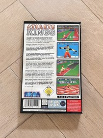Sega Saturn Athlete Kings Console Game With Box And Manual - PAL version