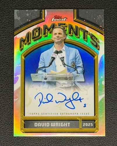 2026 Topps Finest David Wright Base (RAW)
