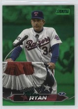 2024 Topps Stadium Club Green Foil 120/199 Nolan Ryan #108 HOF s1i