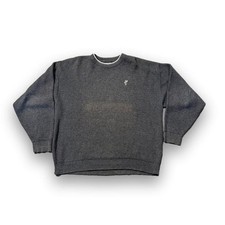 Ashworth made in USA double lined neck sweater. Slight bleaching on front and