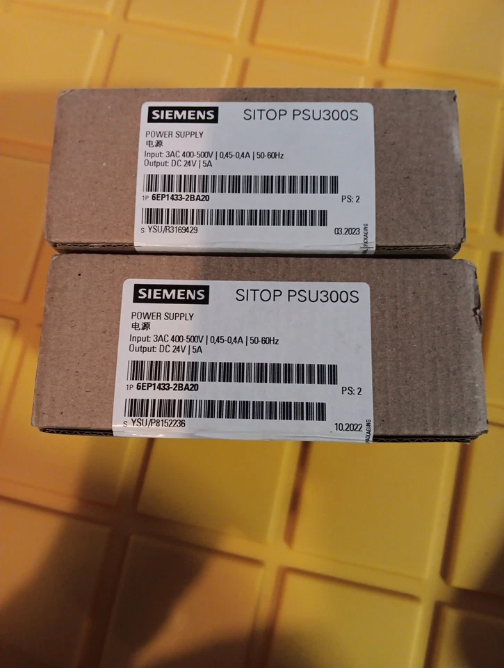 Новый подлинный блок питания Siemens 6EP1433-2BA20.Запечатанный - Изображение 2 из 4