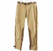 Dries Van Noten DRIES VAN NOTEN pants leather switching