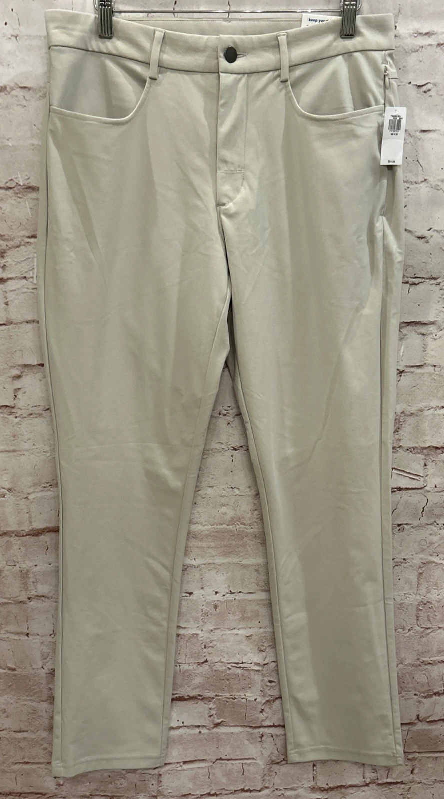 Old Navy Slim Tech Hybrid Pant 32x32 Go-Dry 4-Way Stretch Wrinkle-Free NEW