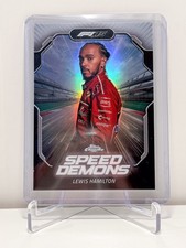2025 Topps Chrome F1 Speed Demons Refractor Lewis Hamilton #SD-2