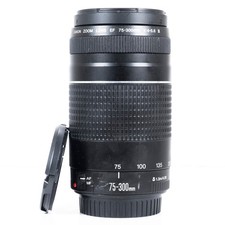 Canon 75-300mm F/4.0-5.6 III Full Frame Auto Focus EF Mount Telephoto Zoom Lens