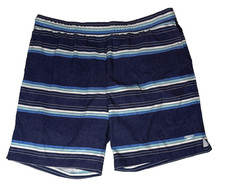SPEEDO Swim Shorts XXL Blue Men's Pockets Polyester Elastic Waist Quick Dry