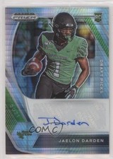 2021 Panini Prizm Draft Picks Hyper Jaelon Darden #DPA-JAD Auto 0c6