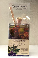Yankee Candle Fragranced AUTUMN FRUIT Glass R...