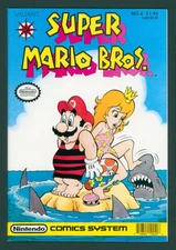 Super Mario Bros. #4 Valiant 1990 High Grade Near Mint