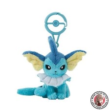 Pokemon Centro Vaporeón Mosquetón Mascota Peluche Llavero