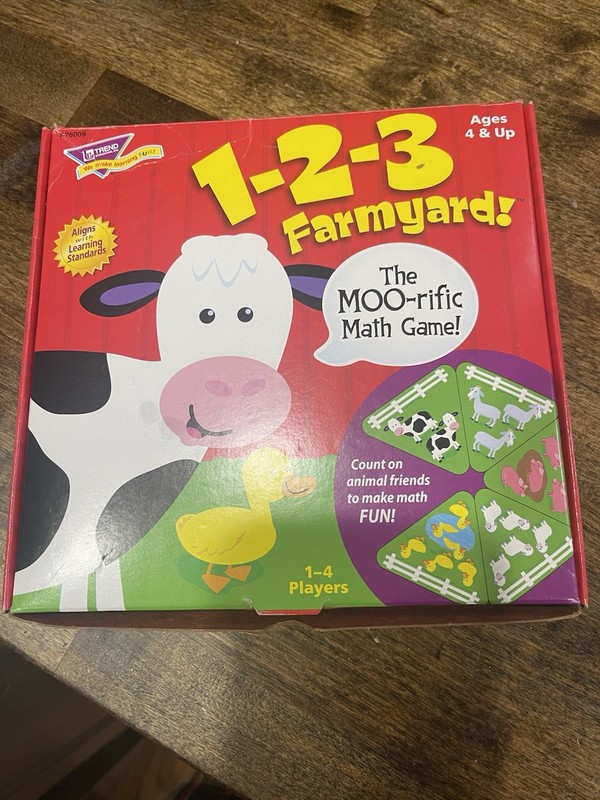 1-2-3 FARMYARD GAME