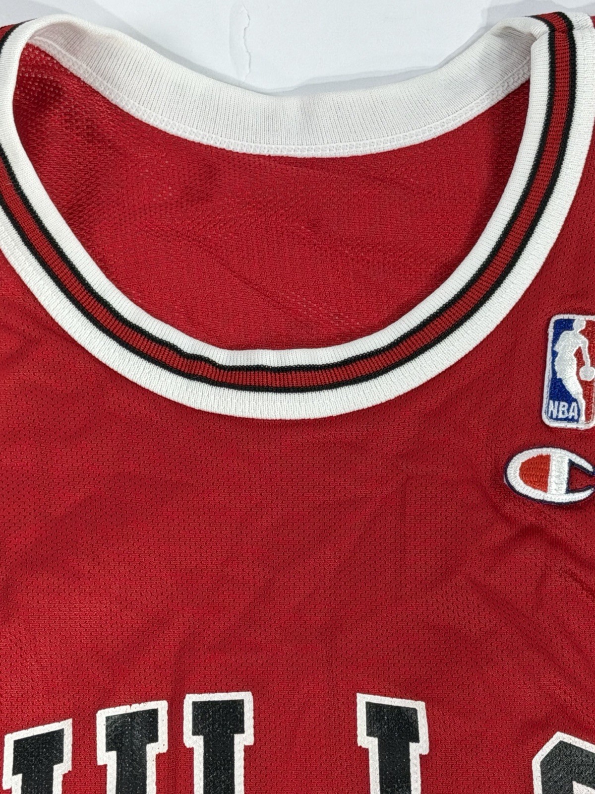 Michael Jordan Chicago Bulls #23 Champion NBA Jersey Mens 36 Made USA thumbnail 5