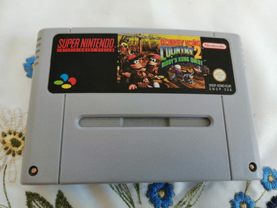 SNES Modul - Donkey Kong Country 2 Diddys Kong Quest - guter Zustand