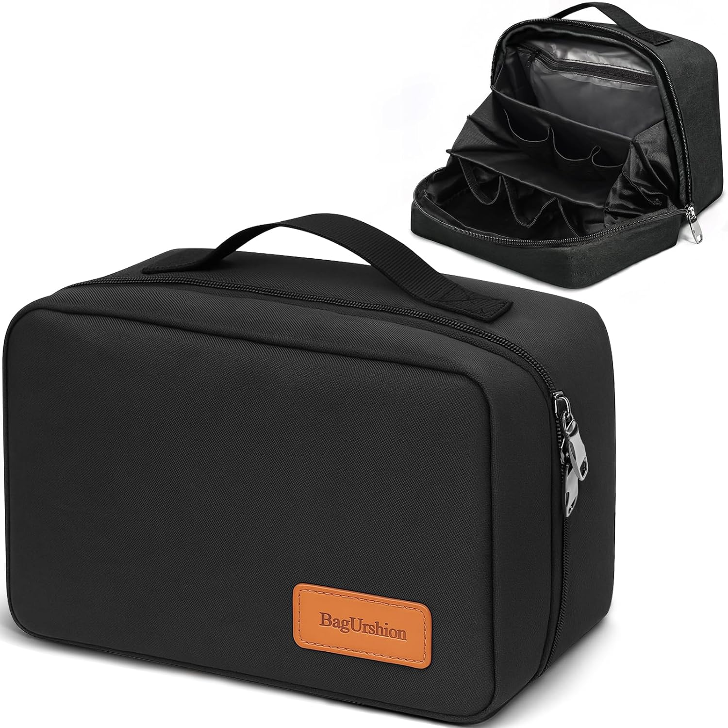 Men's Water-Resistant Toiletry Bag - Travel Organizer Dopp Kit Essentials-image