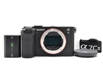 Sony ILCE-7CM2 black 35-Language Support Shutter Count:3,988 [Near Mint] 2865236