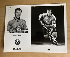1969-70 Billy Dea Penguins Team Press Photo Hockey B3823