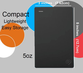 1TB or 500GB External Hard Drive for Nintendo Wii U Orico Expansion Drive