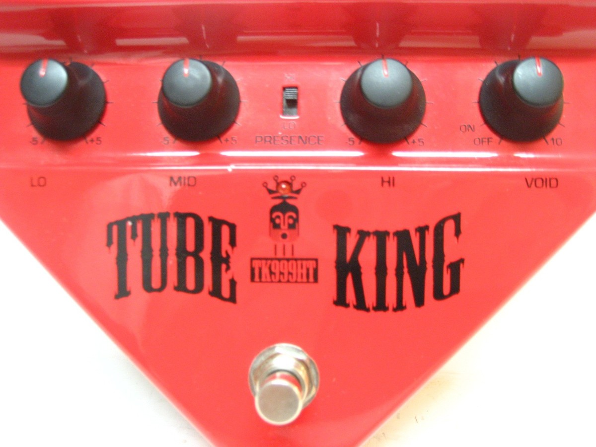 TUBE KING TK999HT 赤 ギターエフェクター Ibanez Tube King TK999HT Guitar Effects Distortion Pedal, Clean