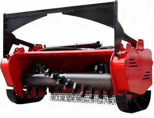 BID 46'' Skid Steer Forestry Mulcher Brush Cutter Attachment for Trail Clearing