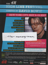 David Bowie 2007 Picture Print Ad Clipping Page Starz