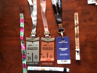 Monaco Grand Prix F 1 2025 VIP Loges (Tickets) Sam-Son.+ Jacht Ticket + Armb.RB