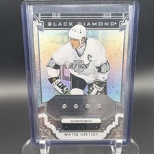 Upper Deck 2023-24 Black Diamond Wayne Gretzky Diamond Relic 4/5 BDB-WG Kings