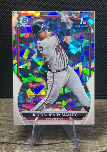 2023 Bowman Chrome Justyn-Henry Malloy Atomic Refractor 1st Bowman #BCP-51