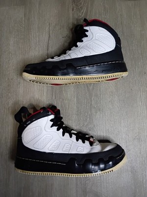 Size 8 - Air Jordan Fusion 9 White Black Red