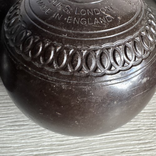 Set ciotole prato vintage Jaques London Eclipse Bias 3 taglia 4 made in England 4 set - Foto 3 di 7