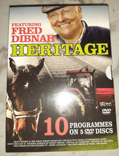 Heritage: Featuring Fred Dibnah 10 Programmes On 5 Discs DVD Boxset NEW & SEALED