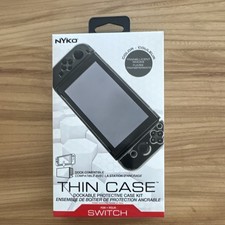 Nyko Thin Case Dockable Protective Shell Translucent Smoke for Nintendo Switch