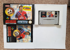 Lothar Matthaus Super Soccer - Super Nintendo SNES Video Game- CIB PAL NOE