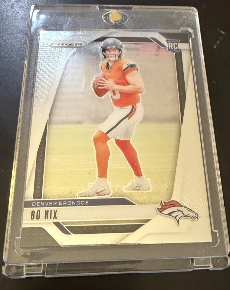2024 Prizm Bo Nix RC Silver Rookie #309 Broncos