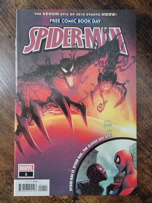 Spider-Man #1 FCBD (2019 MARVEL) 1st Appearance of Absolute Carnage NM+ KEY!