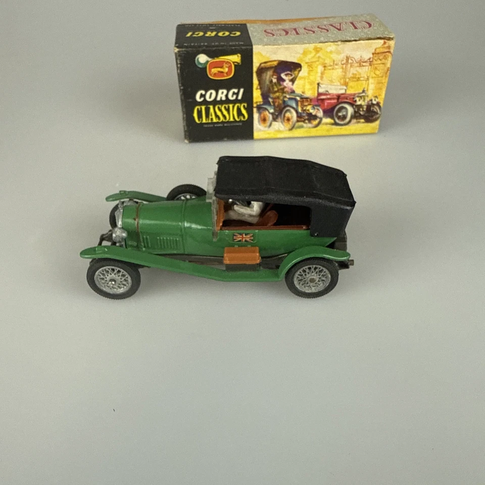 C1964-69 VINTAGE CORGI TOYS CORGI CLASSICS No9001 1927 BENTLEY BOXED TOY CAR A5 - Image 4 of 4