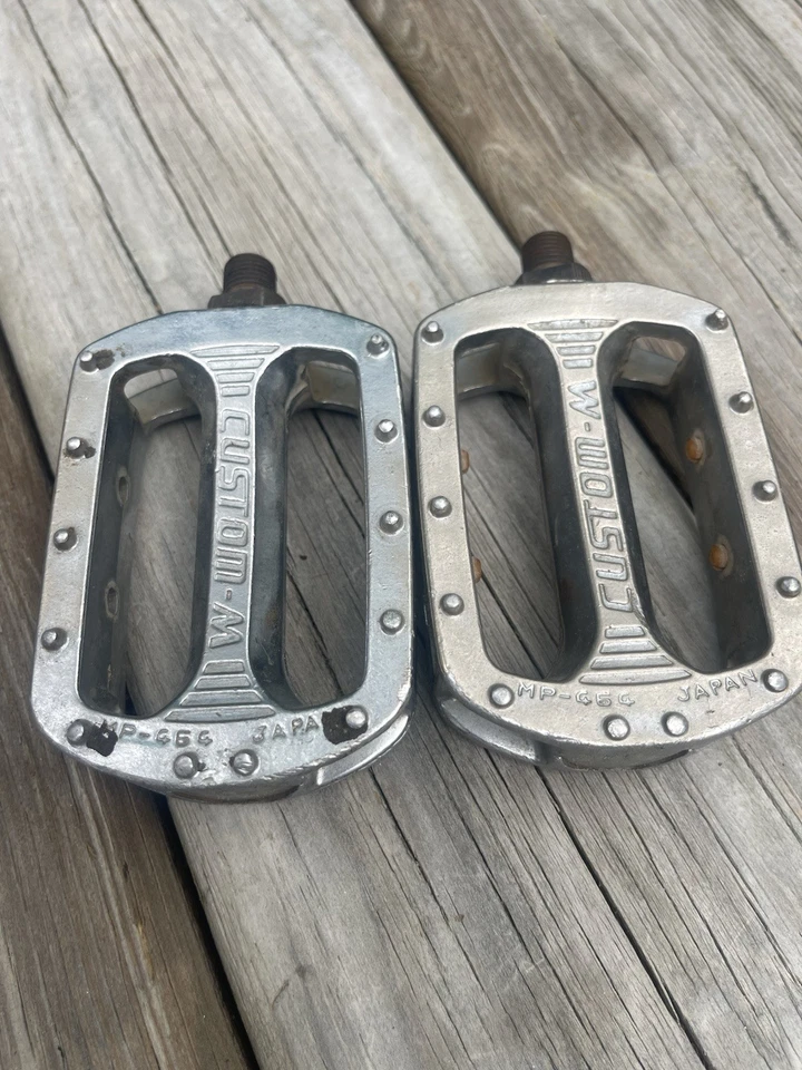 Pedales usados vintage SR SAKAE MP 464 Custom-M 1/2 diamante resolución trasera raya Foto 2 de 4