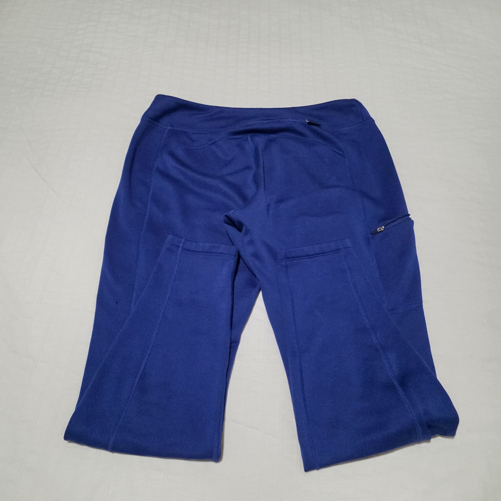 Patagonia Women’s Crosstre  Size Large Blue Polartec With Small Hole Pics Show  thumbnail 9
