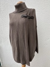 Rollkragenpullover 100% Merino Wolle Paul Castelloe/S 36-38 Pullover/Cape Leder