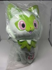 BRAND NEW Sprigatito 24 Jumbo Licensed Plush Soft Toy Limited Edition Pokemon