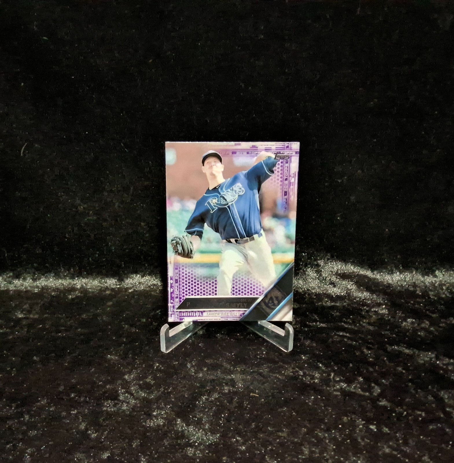 2016 Topps Drew Smyly #482 Meijer Exclusive Purple Parallel 