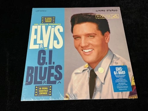 ELVIS PRESLEY 2LP FTD VINYL G. I. BLUES FACTORY SEALED W/HYPE STK LONG OOP 2012